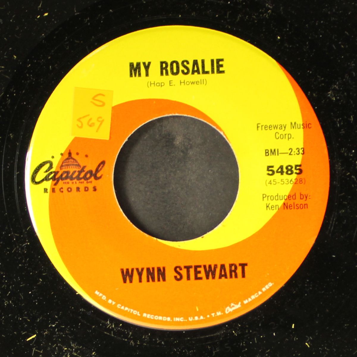 i keep forgettin' that i forgot about you / my rosalie by WYNN STEWART
