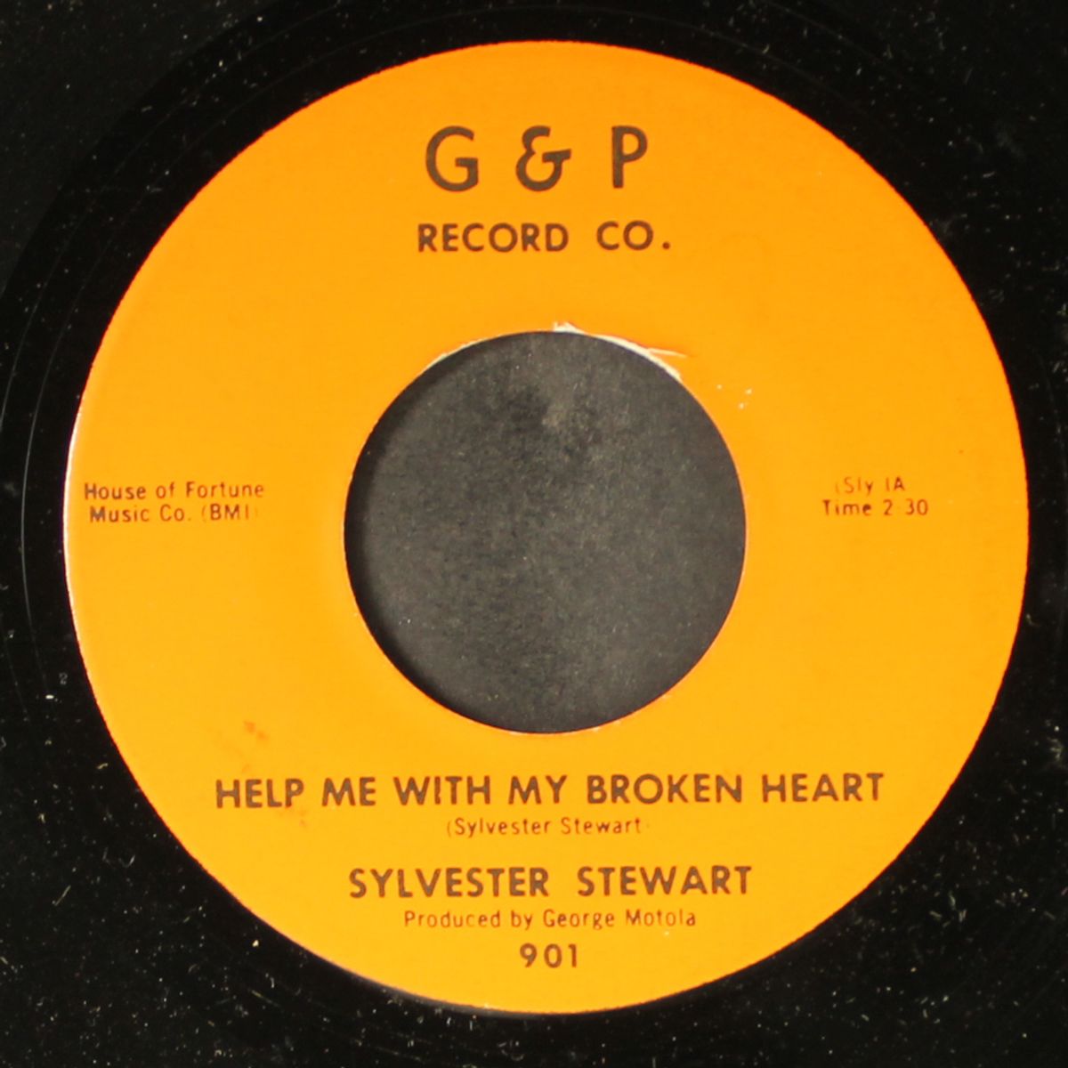 help me with my broken heart / long time alone by SYLVESTER STEWART