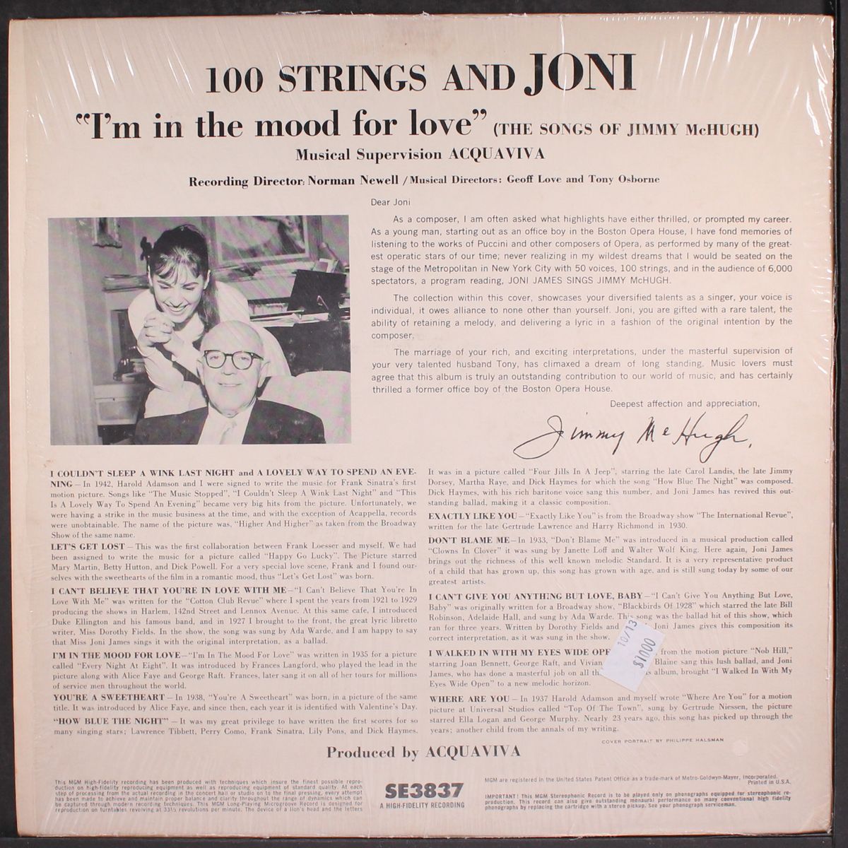i'm in the mood for love by JONI JAMES