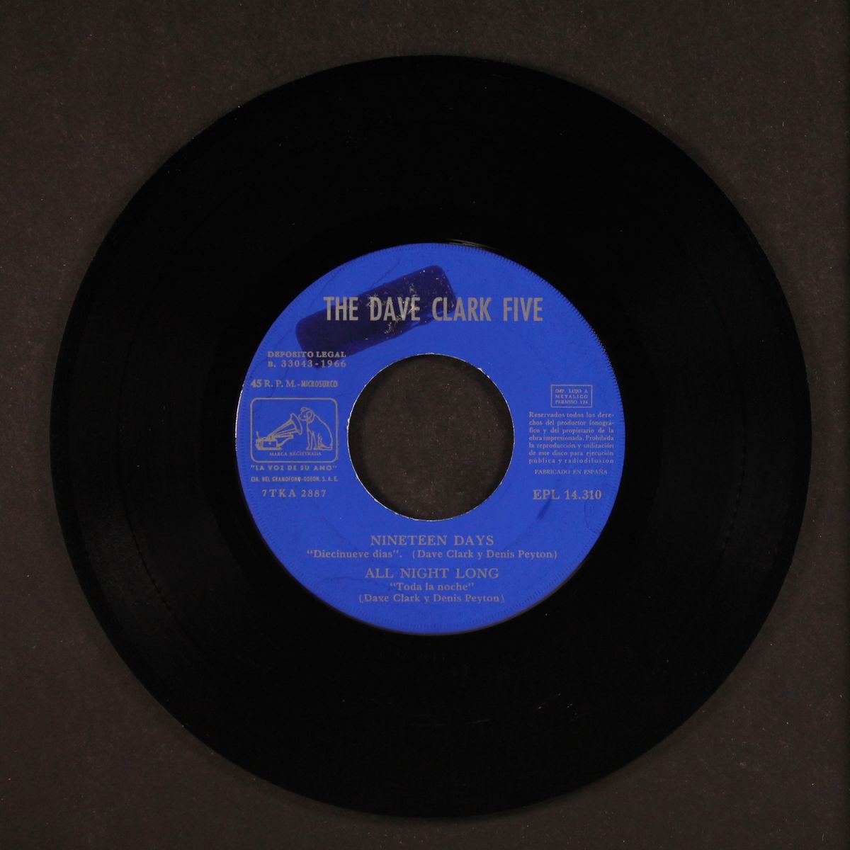 nineteen days by DAVE CLARK FIVE