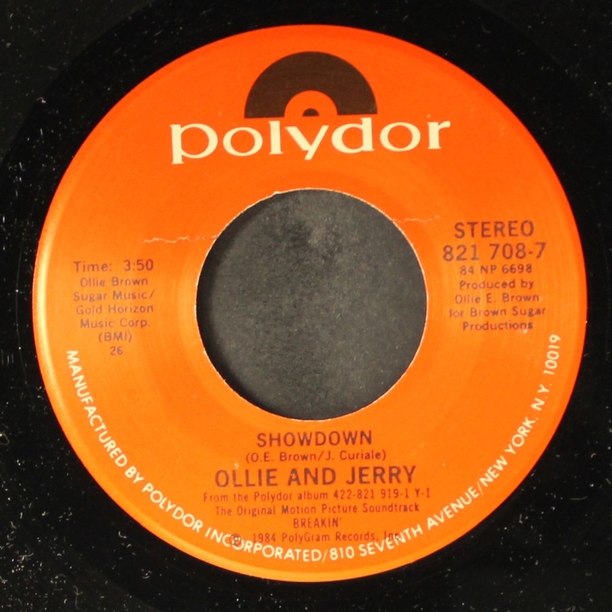 breakin'...there's no stopping us / showdown by OLLIE & JERRY