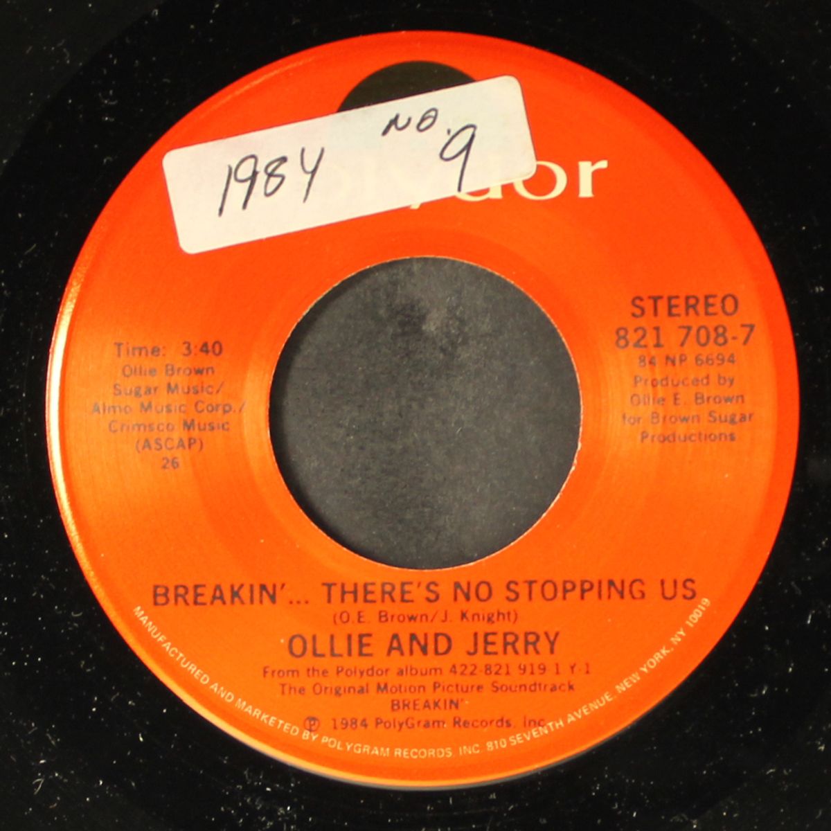 breakin'...there's no stopping us / showdown by OLLIE & JERRY