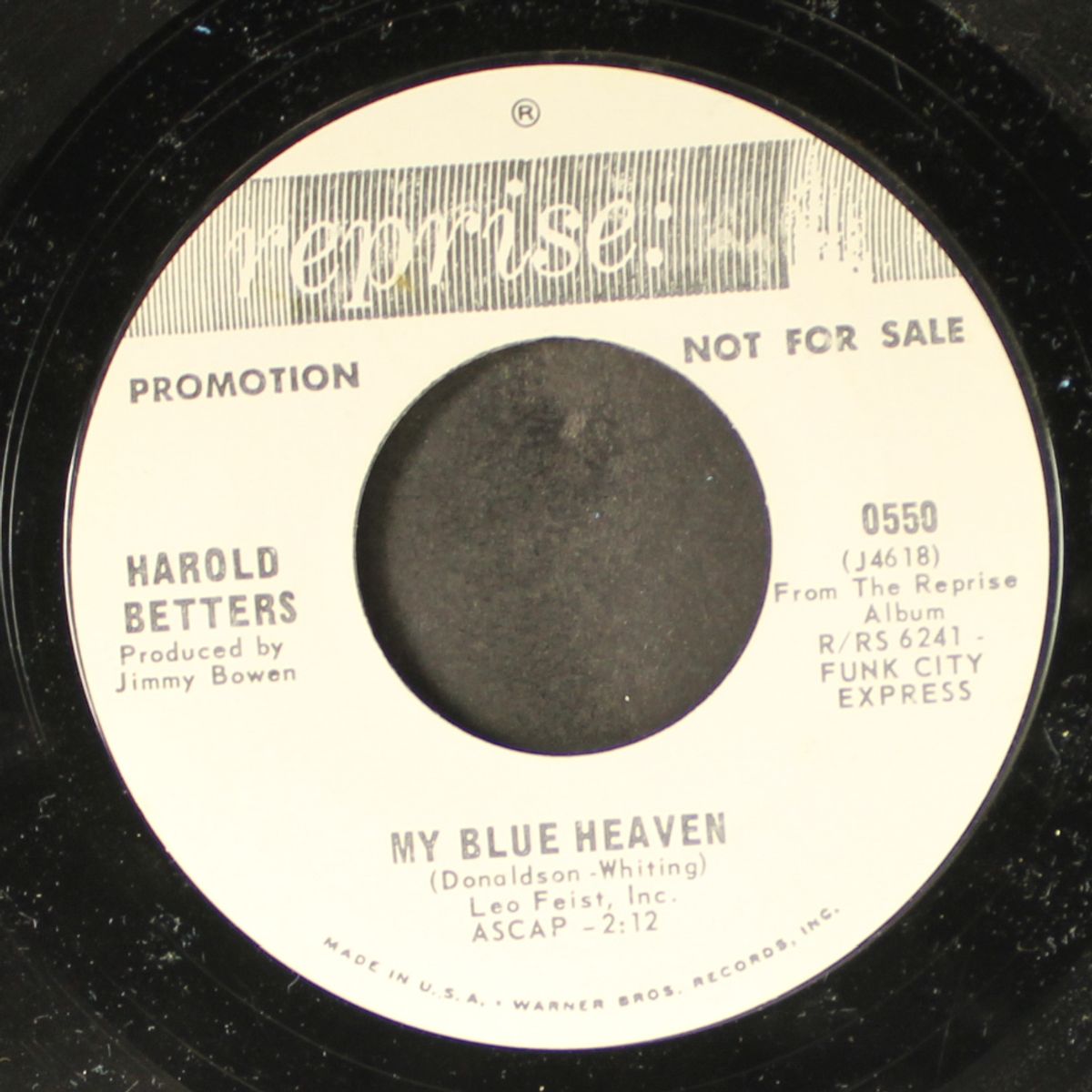 hot tamale man / my blue heaven by HAROLD BETTERS