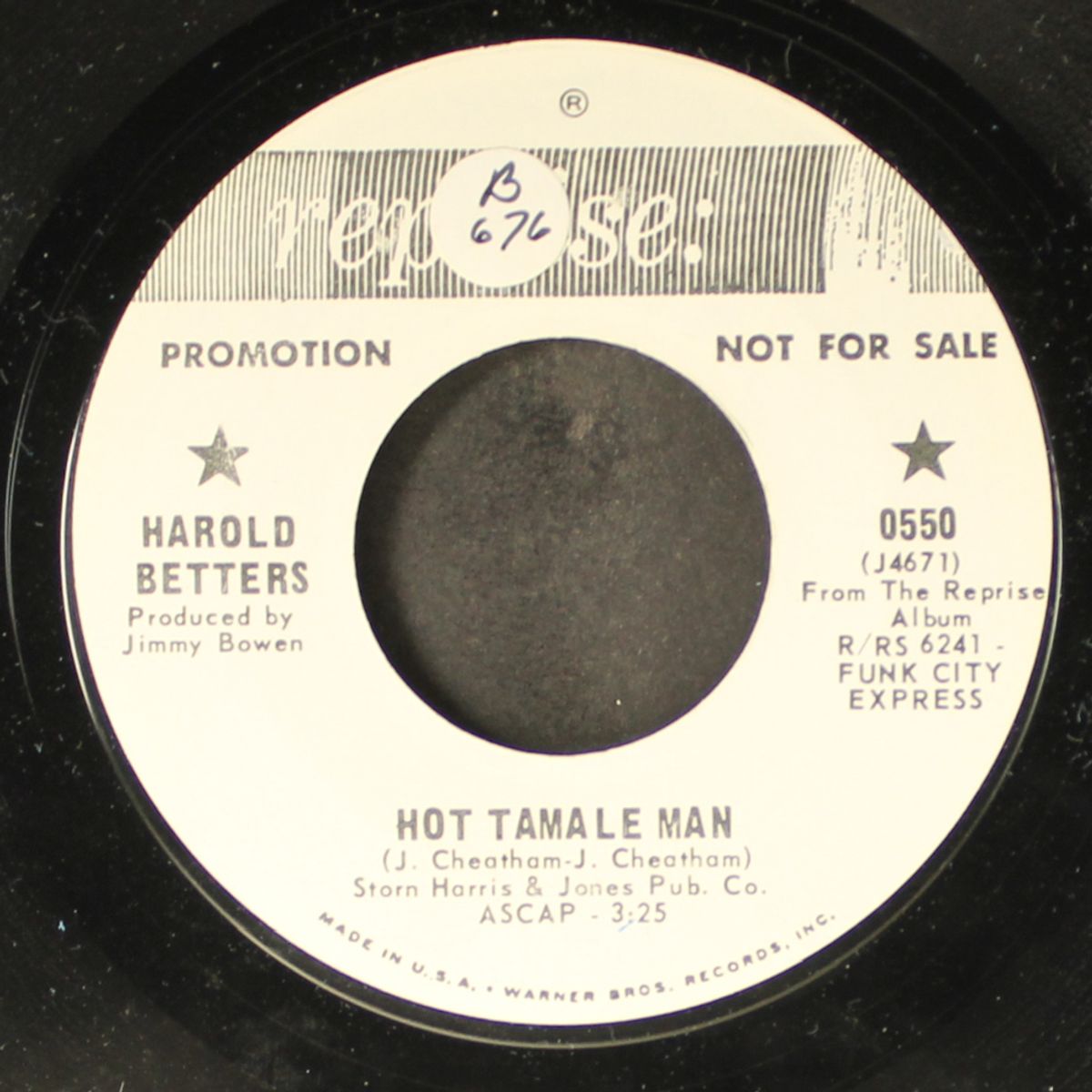 hot tamale man / my blue heaven by HAROLD BETTERS