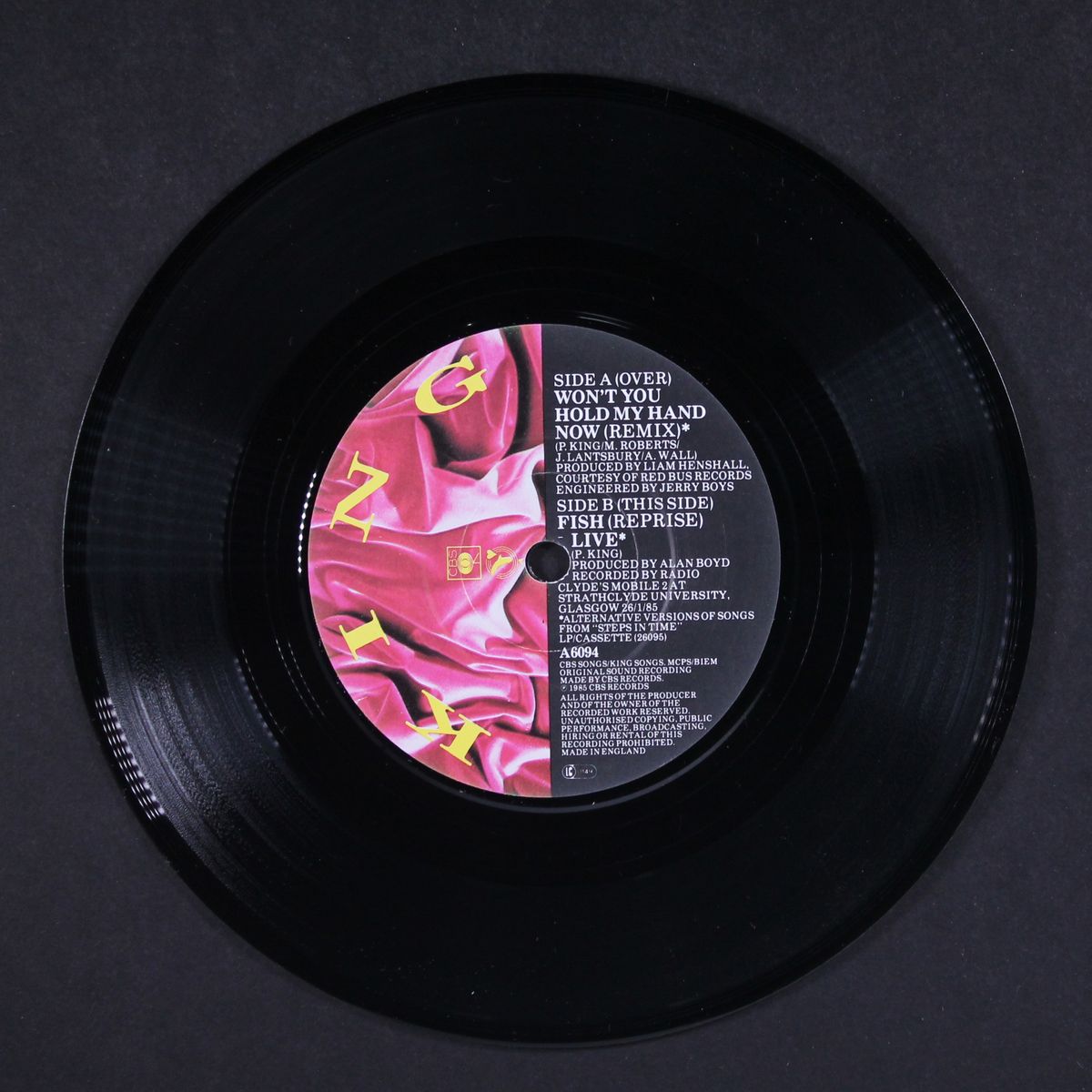 won't you hold my hand now / +3 by KING