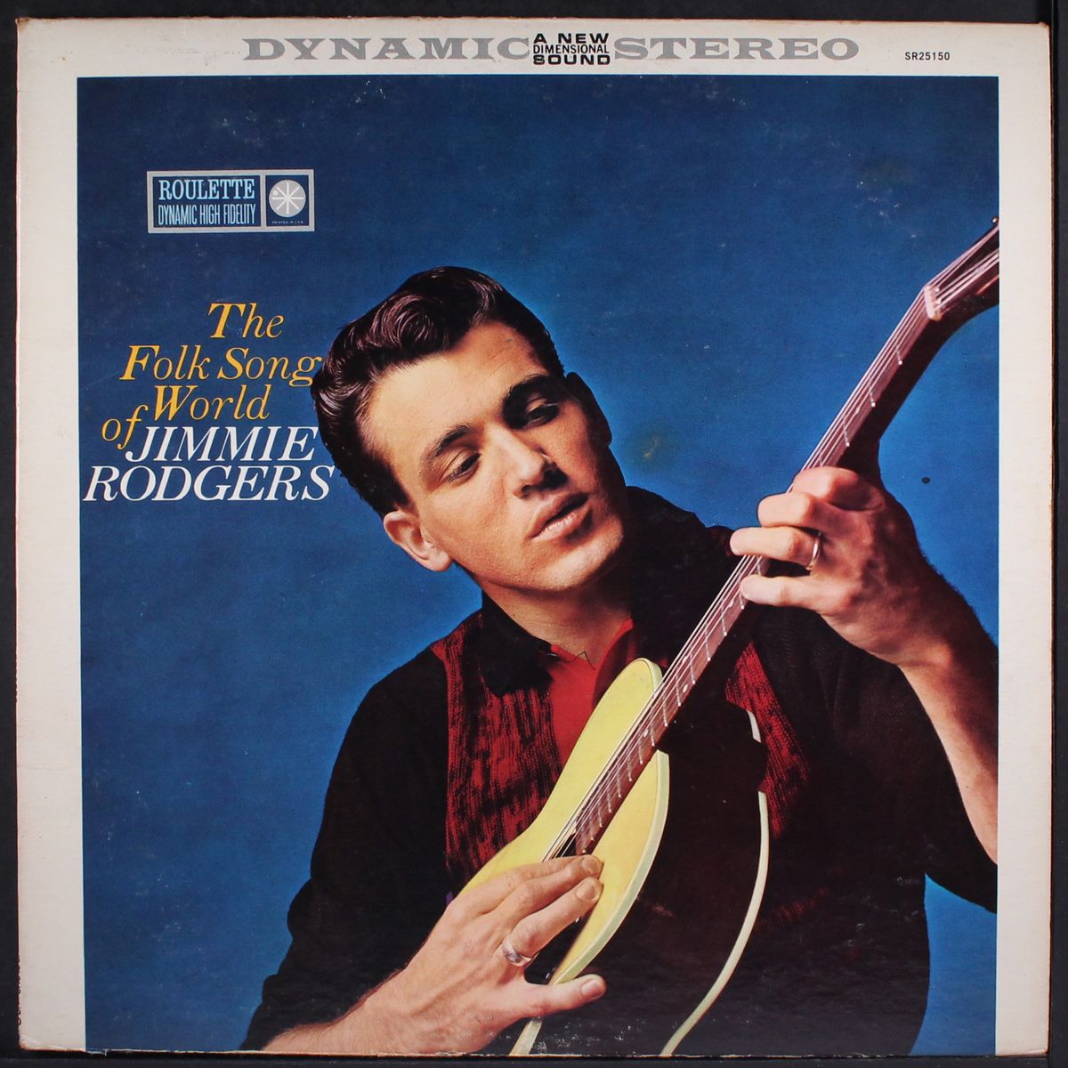 the folk song world of by JIMMIE RODGERS
