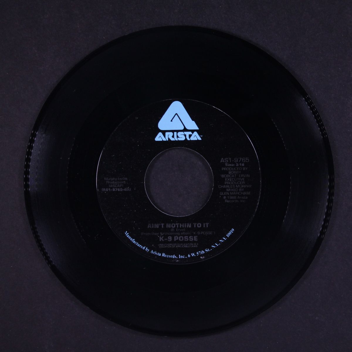 ain't nothin to it / no sell out by K-9 POSSE