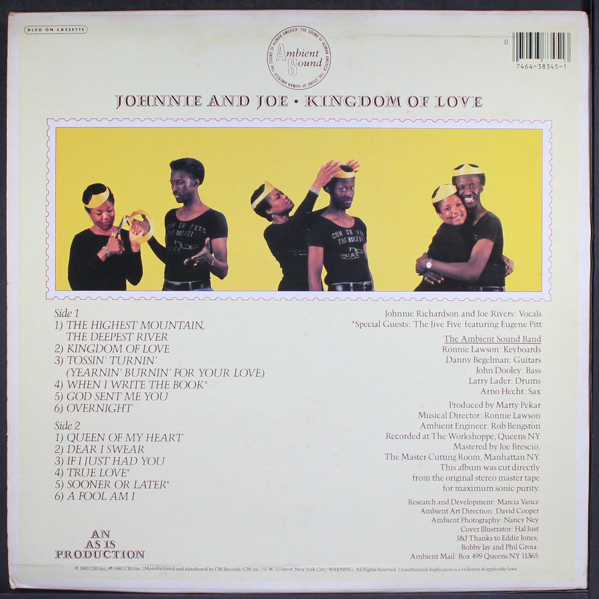 kingdom of love by JOHNNIE AND JOE