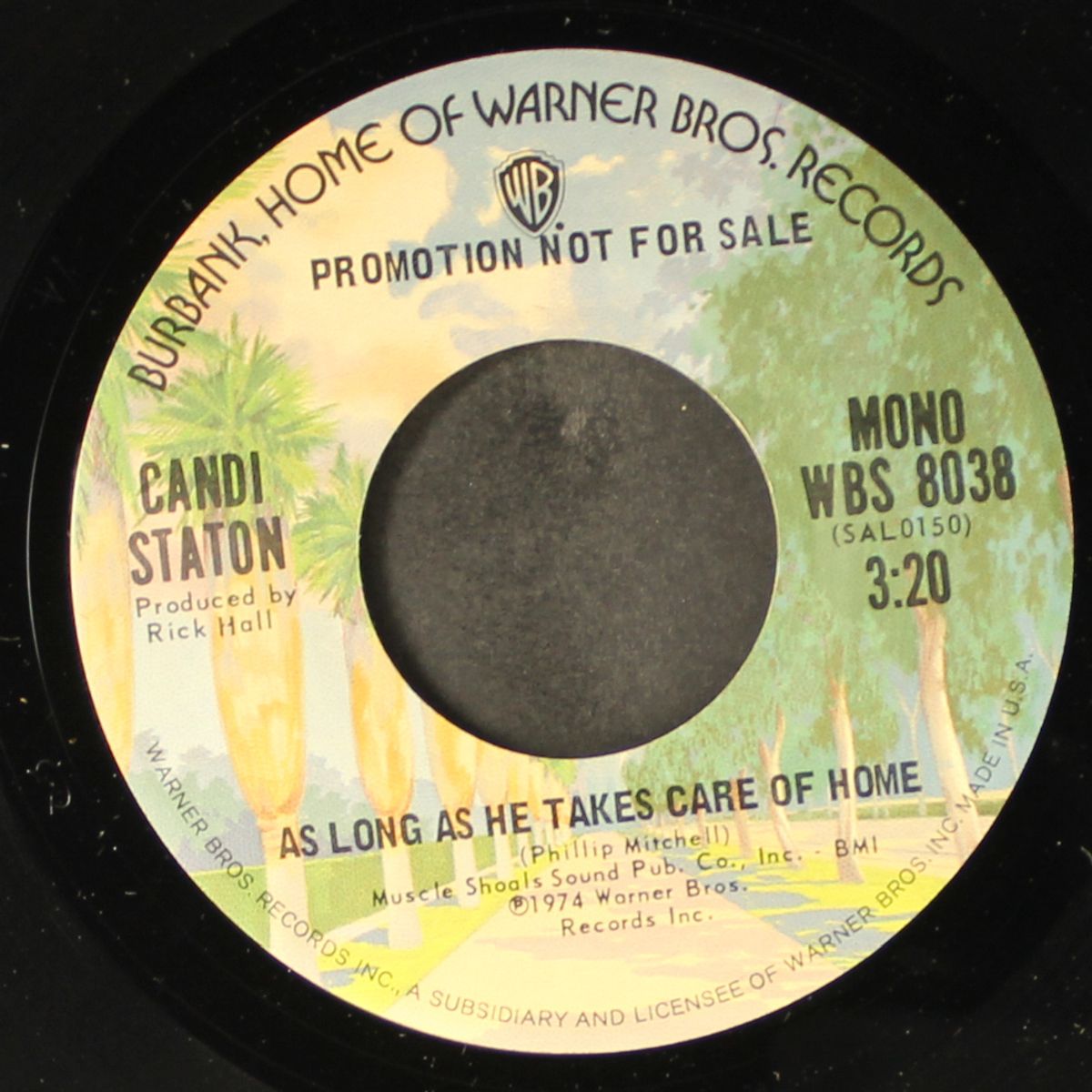 as long as he takes care of home / mono by CANDI STATON