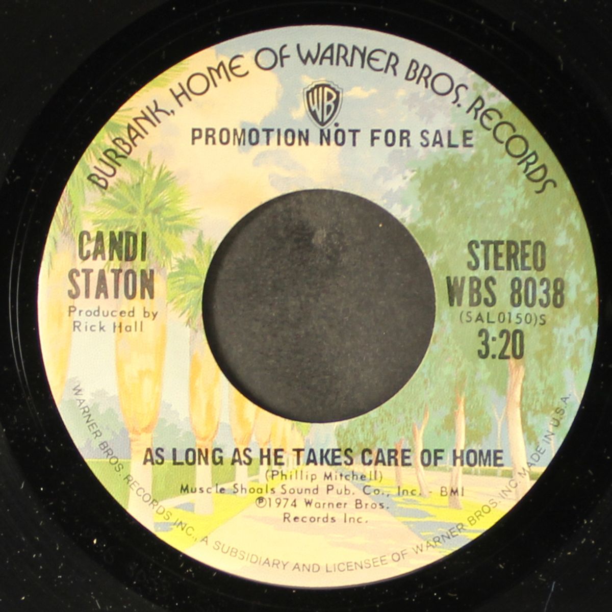 as long as he takes care of home / mono by CANDI STATON