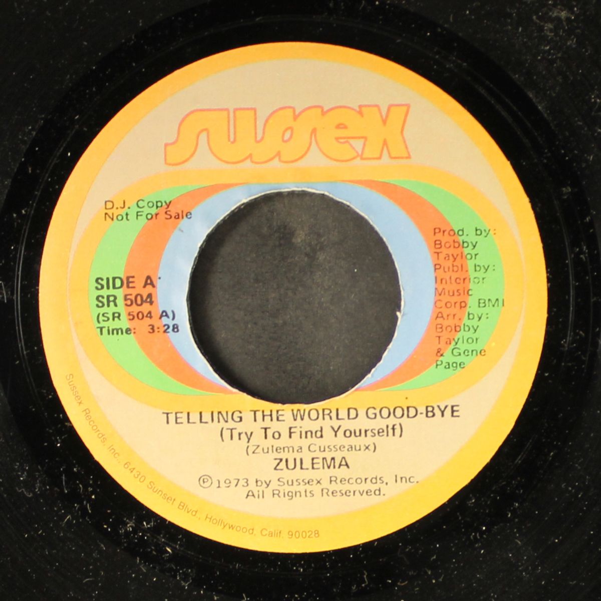 telling the world good-bye / same by ZULEMA