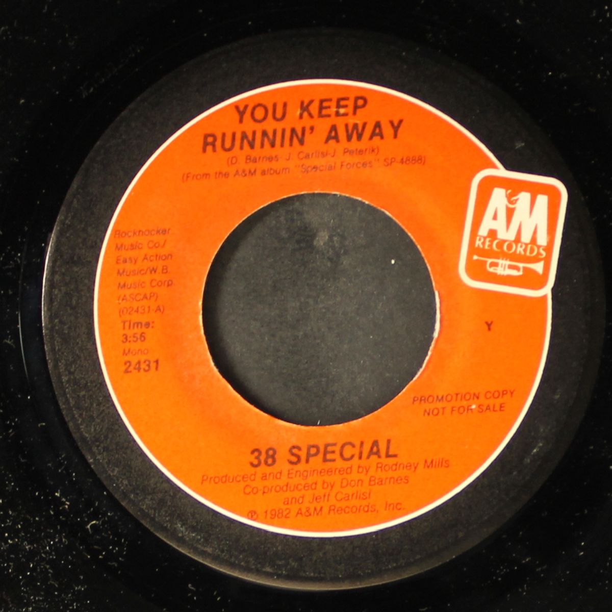 you keep runnin' away / mono by 38 SPECIAL