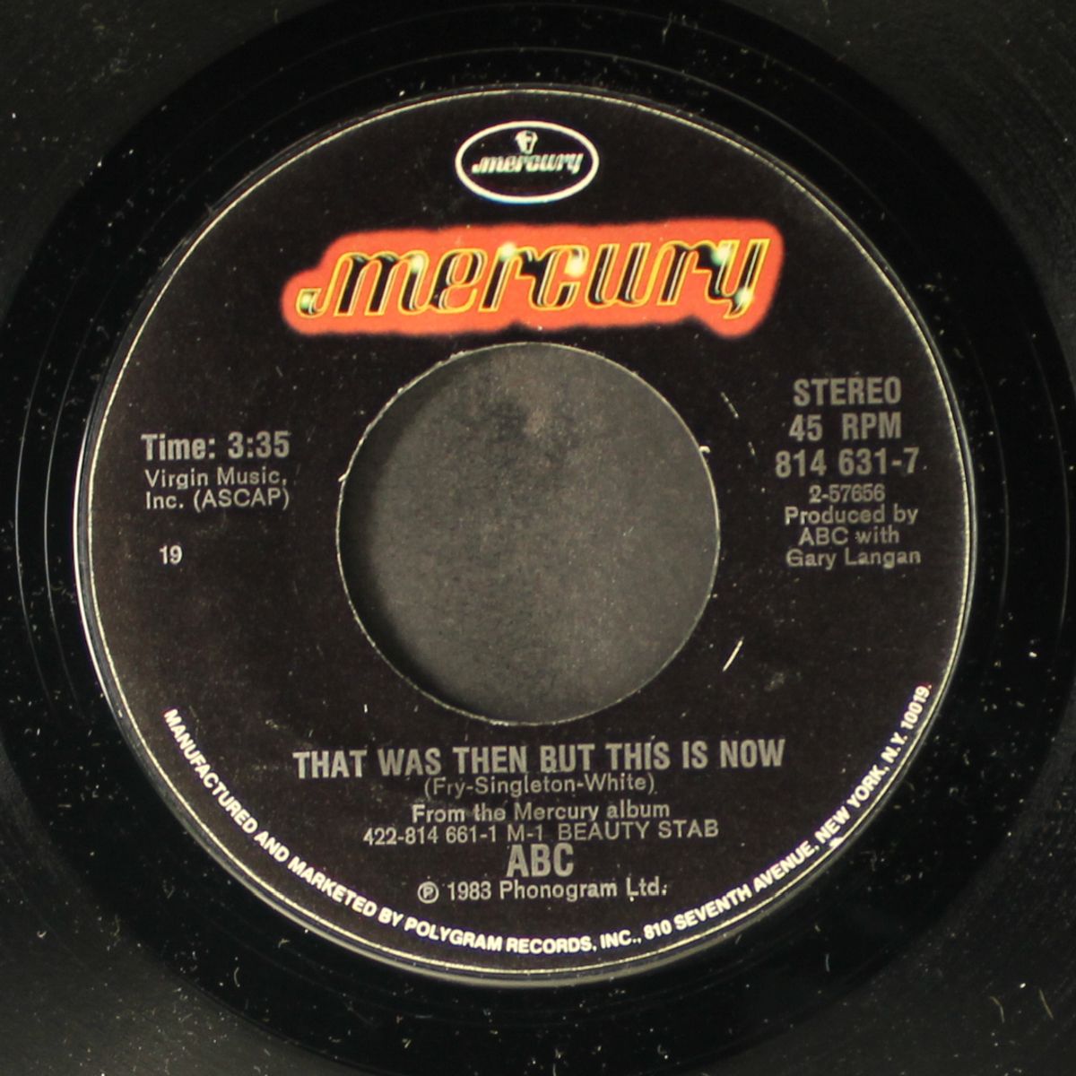 that was then but this is now / vertigo by ABC