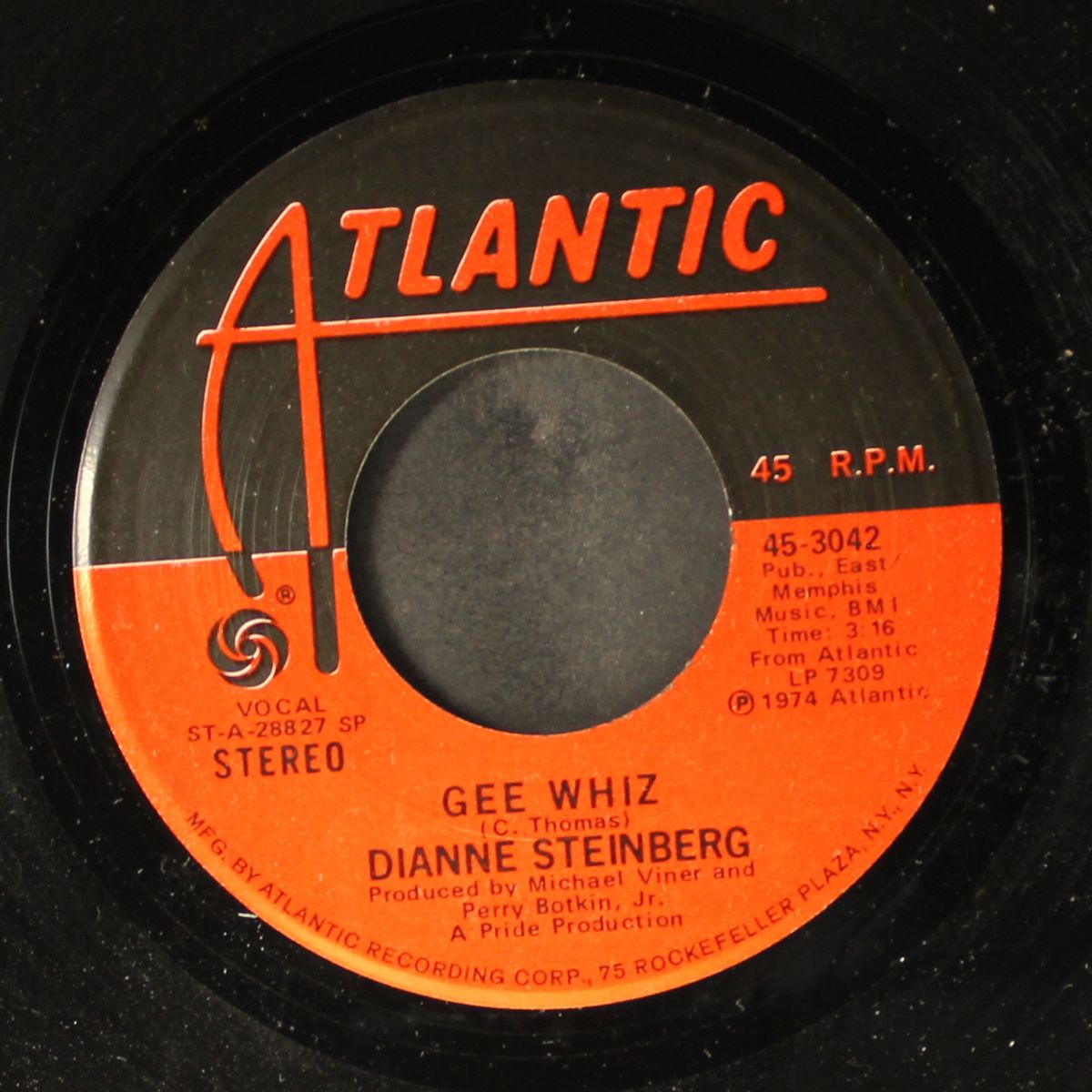 gee whiz / one more time by DIANNE STEINBERG