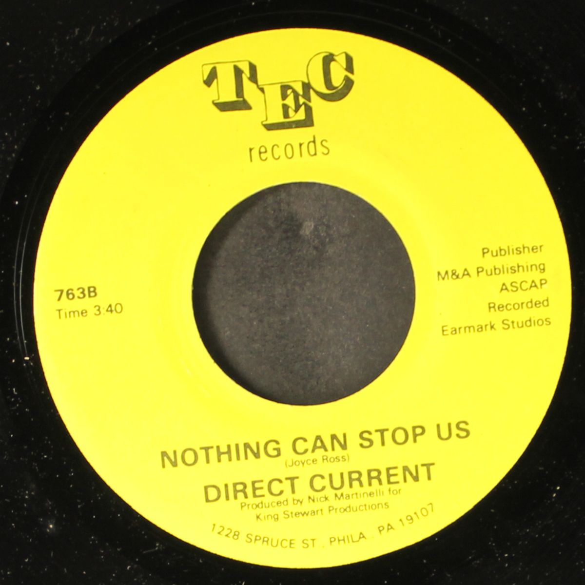 boogie man / nothing can stop us by DIRECT CURRENT