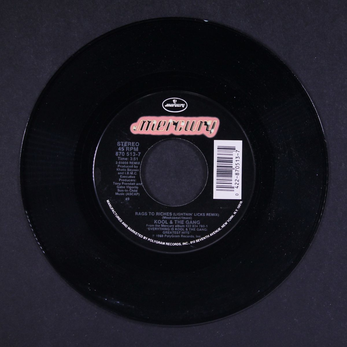 rags to riches / remix by KOOL & THE GANG