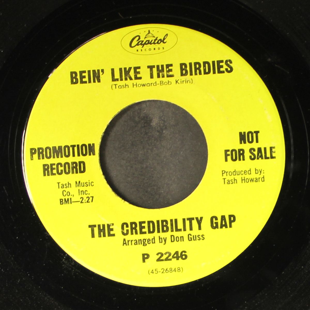 comin' into my own / bein' like the birdies by CREDIBILITY GAP