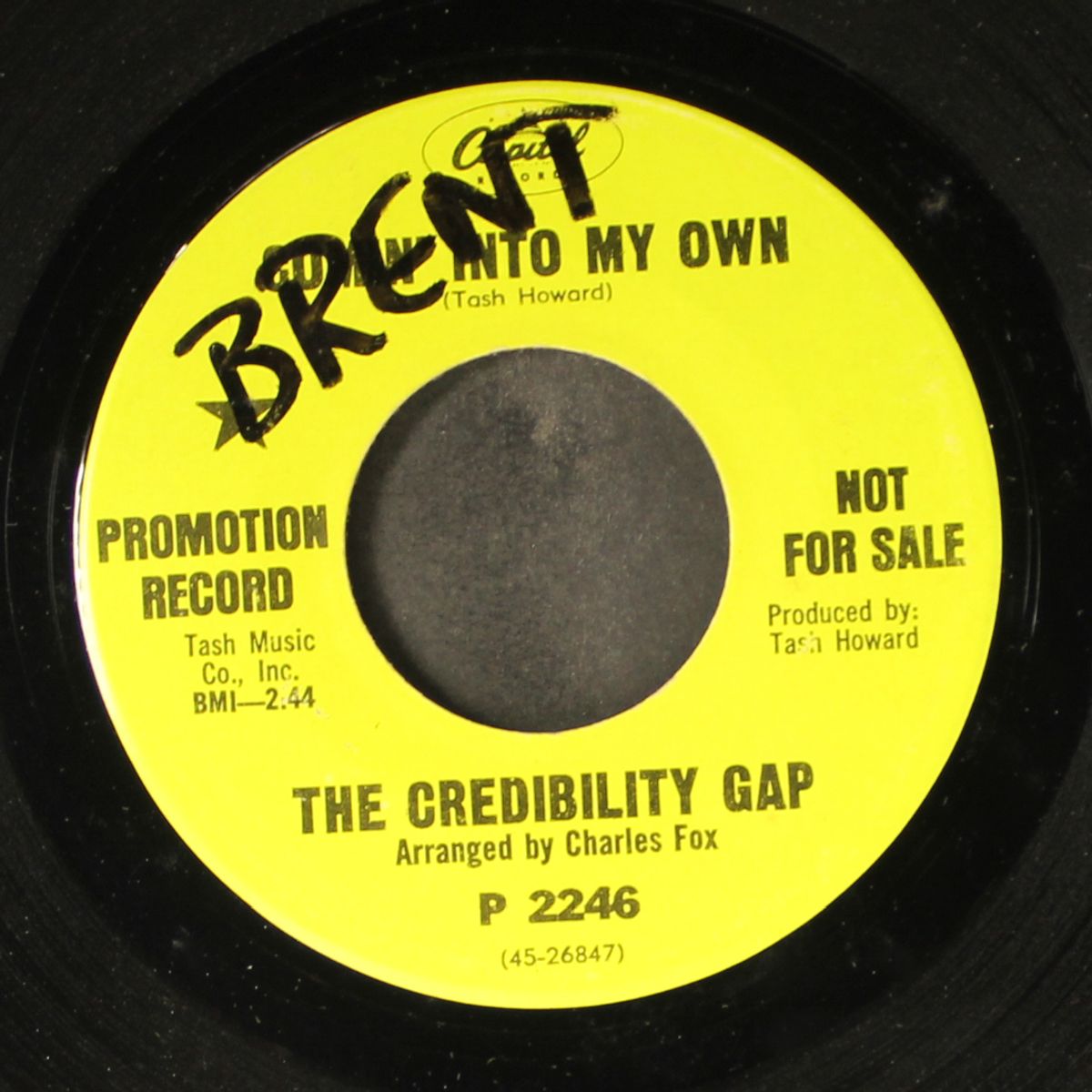 comin' into my own / bein' like the birdies by CREDIBILITY GAP