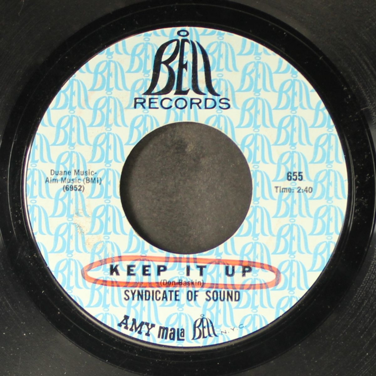 keep it up / good time music by SYNDICATE OF SOUND
