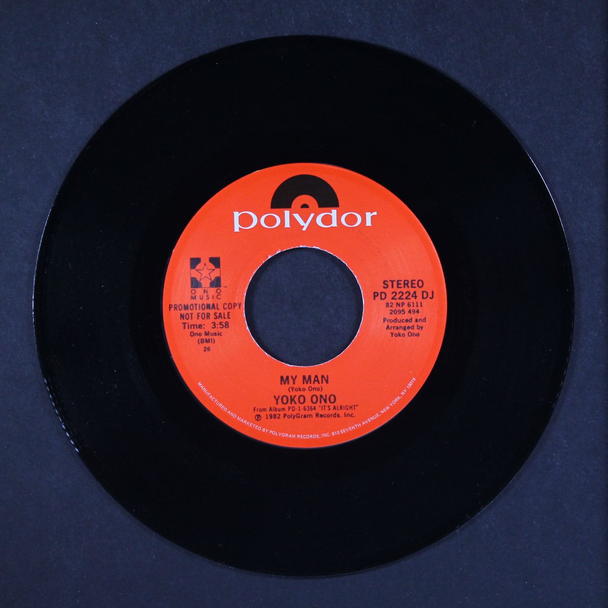 my man by YOKO ONO