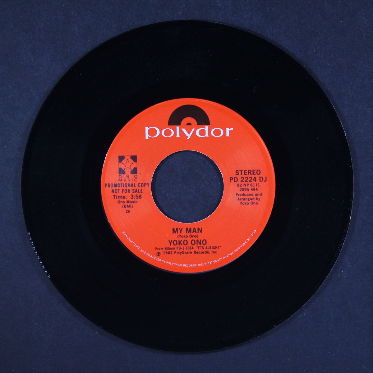 my man by YOKO ONO