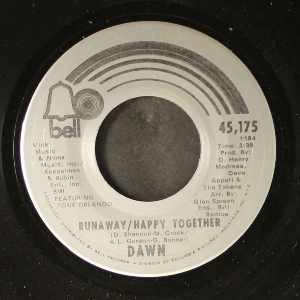 runaway/happy together / don't act like a baby by DAWN