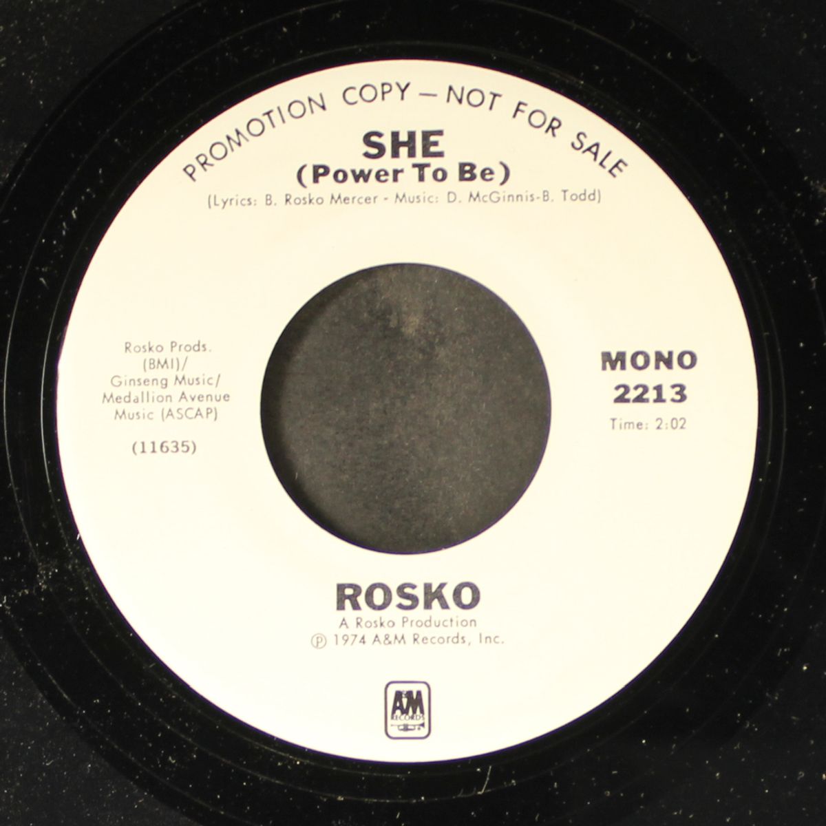she (power to be) / mono by ROSKO