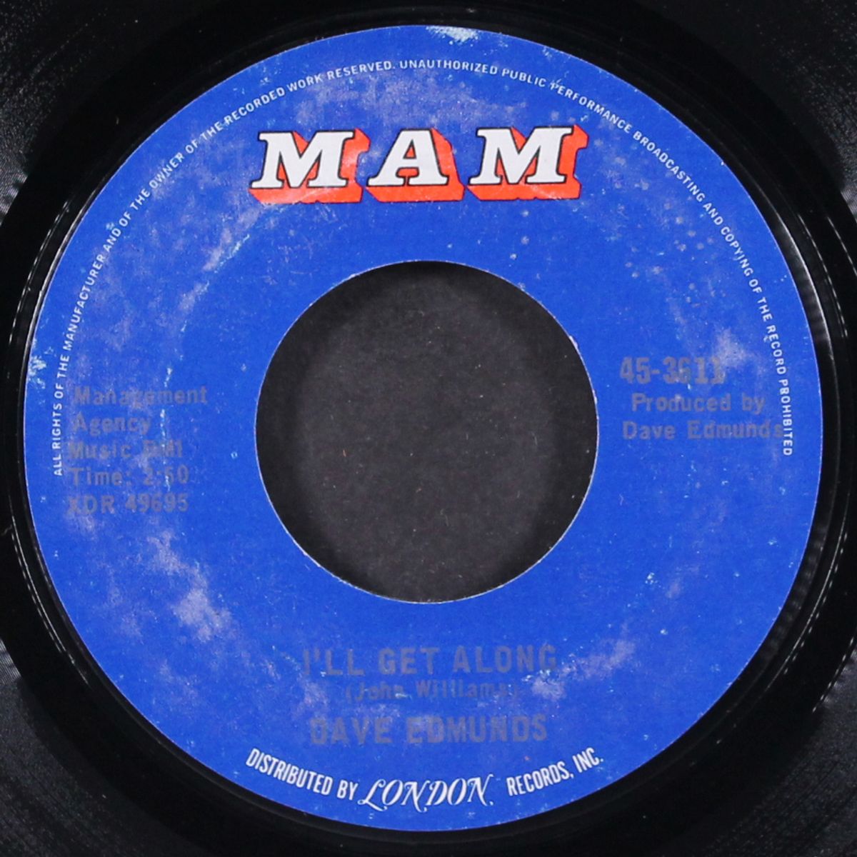 blue monday / i'll get along by DAVE EDMUNDS