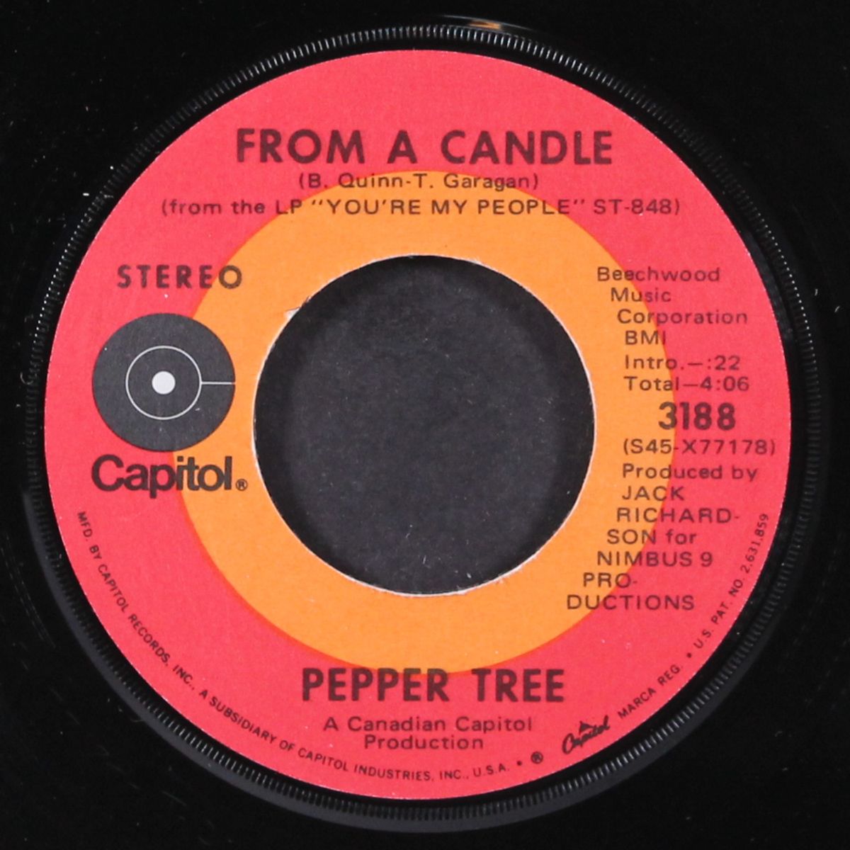 you're my people / from a candle by PEPPER TREE