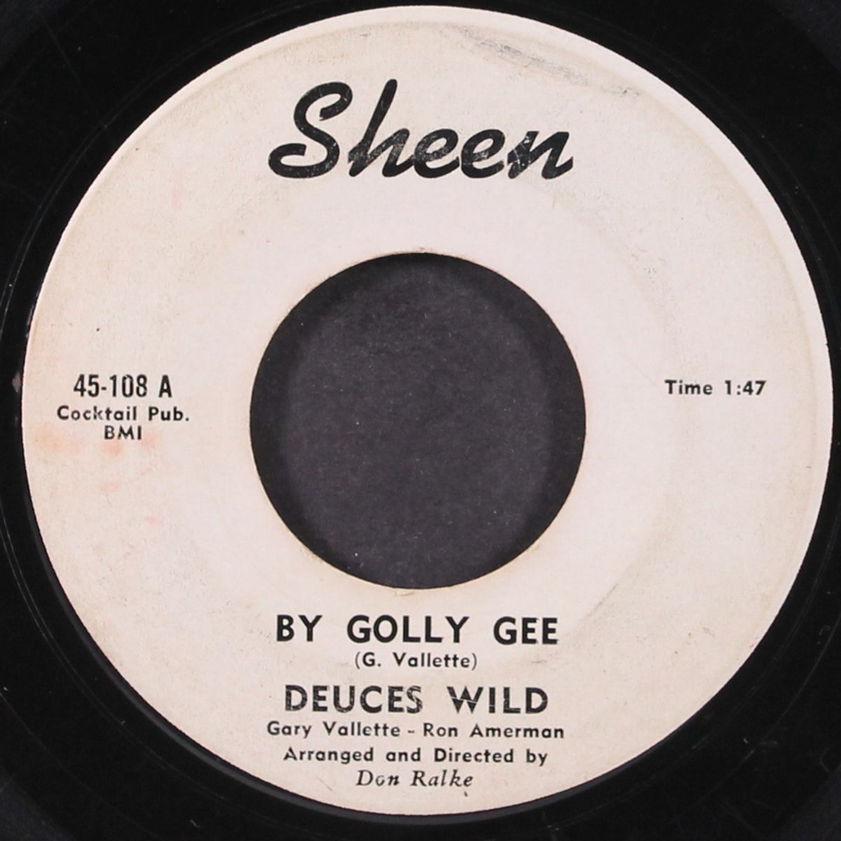 by golly gee / just the boy next door by DEUCES WILD