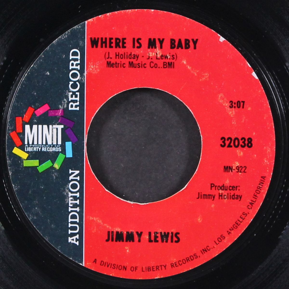 turn your damper down / where is my baby by JIMMY LEWIS