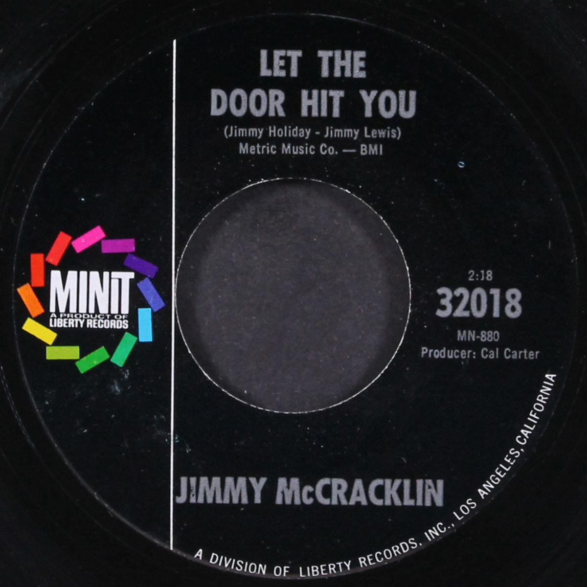 let the door hit you / this thing by JIMMY MCCRACKLIN