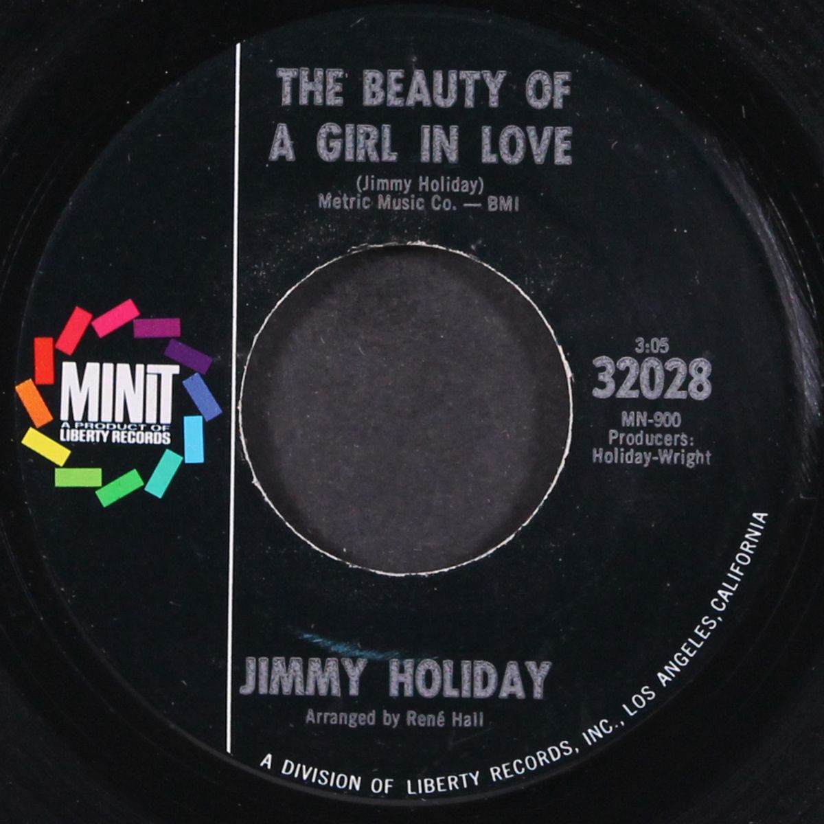 the beauty of a girl in love / everything is love by JIMMY HOLIDAY