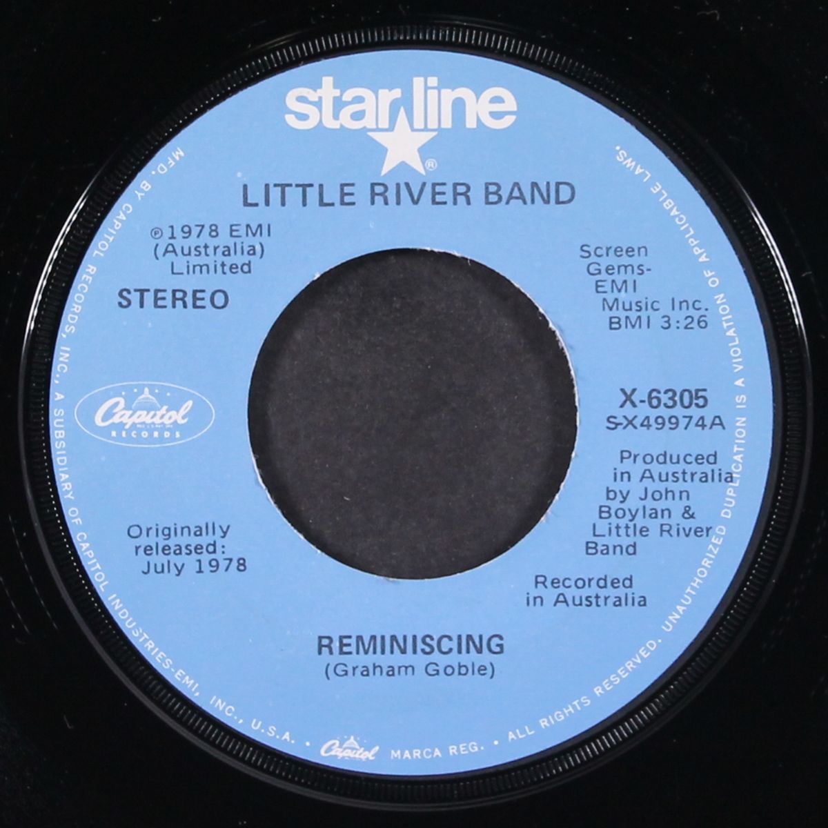 happy anniversary / reminiscing by LITTLE RIVER BAND