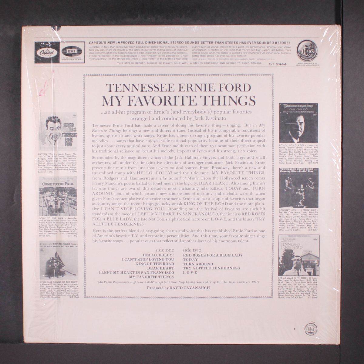 my favorite things by TENNESSEE ERNIE FORD