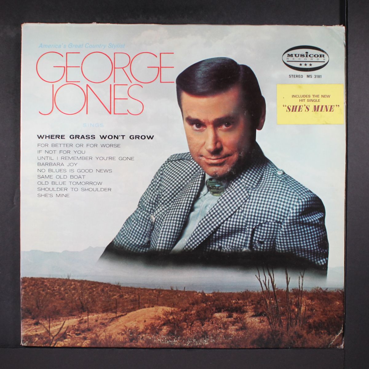 where grass won't grow by GEORGE JONES