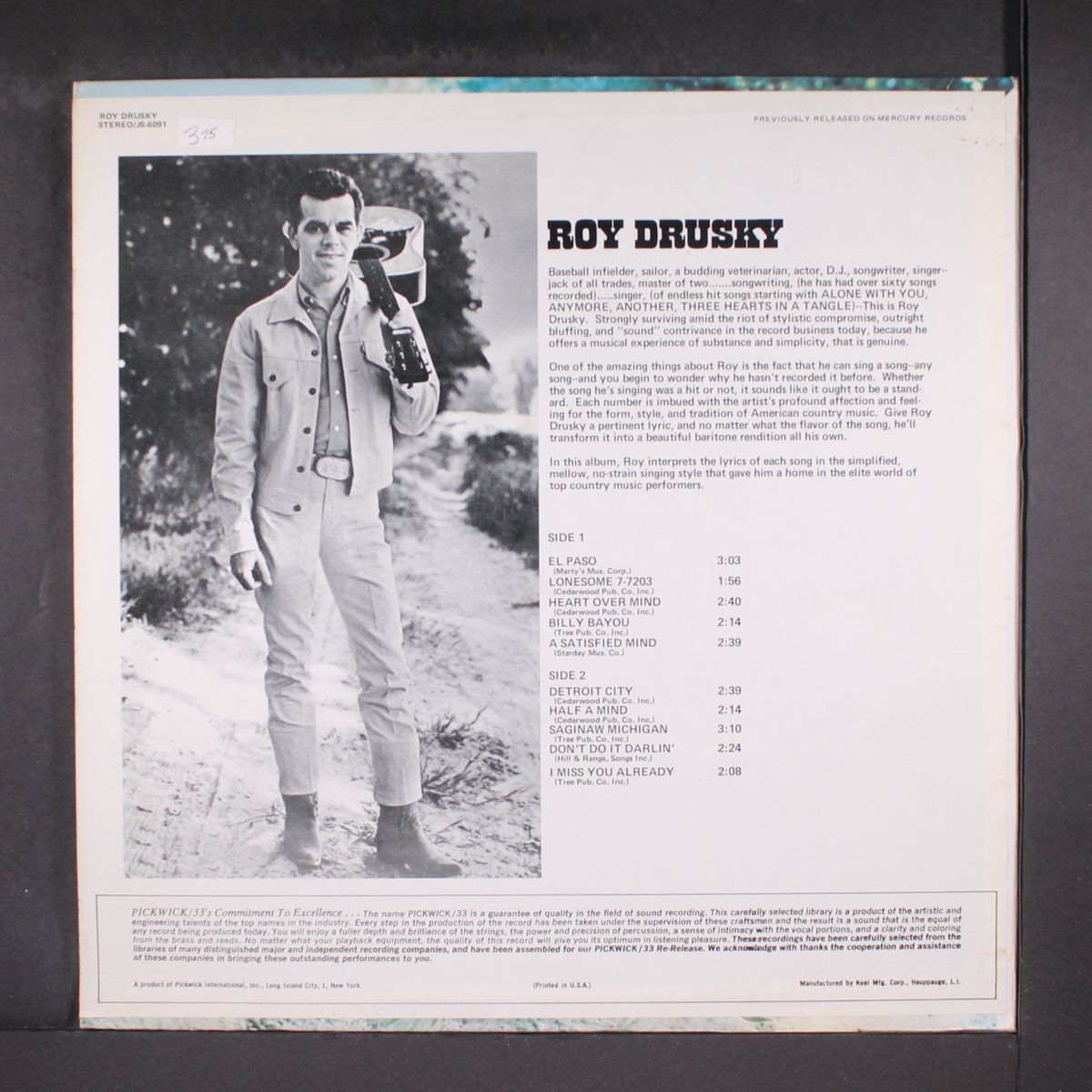 el paso by ROY DRUSKY