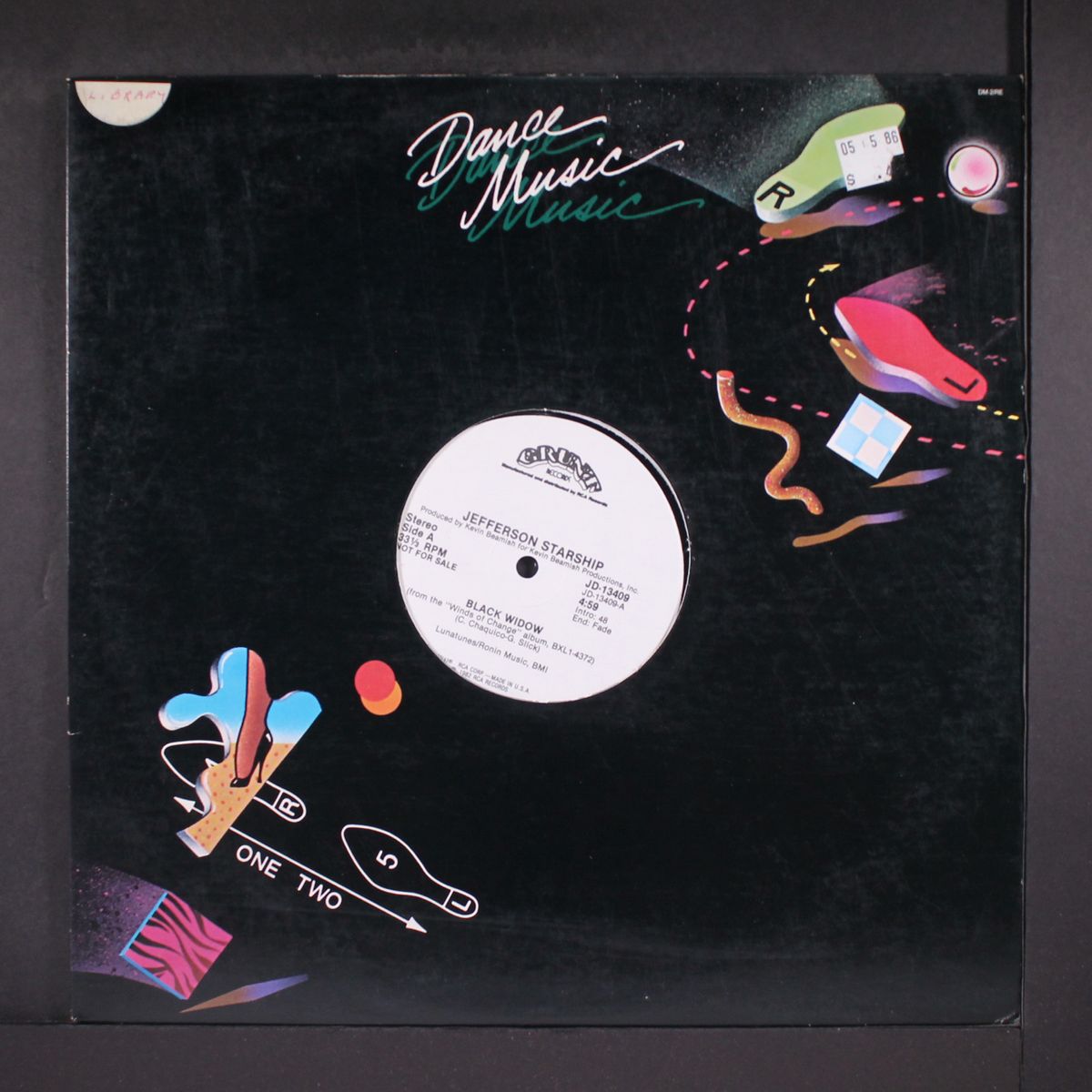 black widow / mono by JEFFERSON STARSHIP