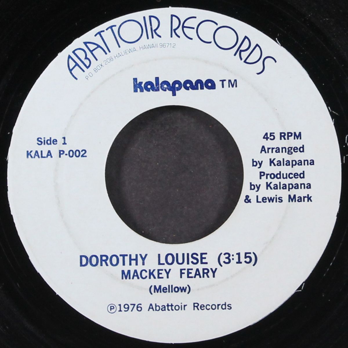dorothy louise by KALAPANA