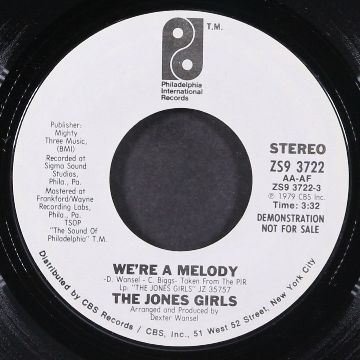 we're a melody / same by JONES GIRLS