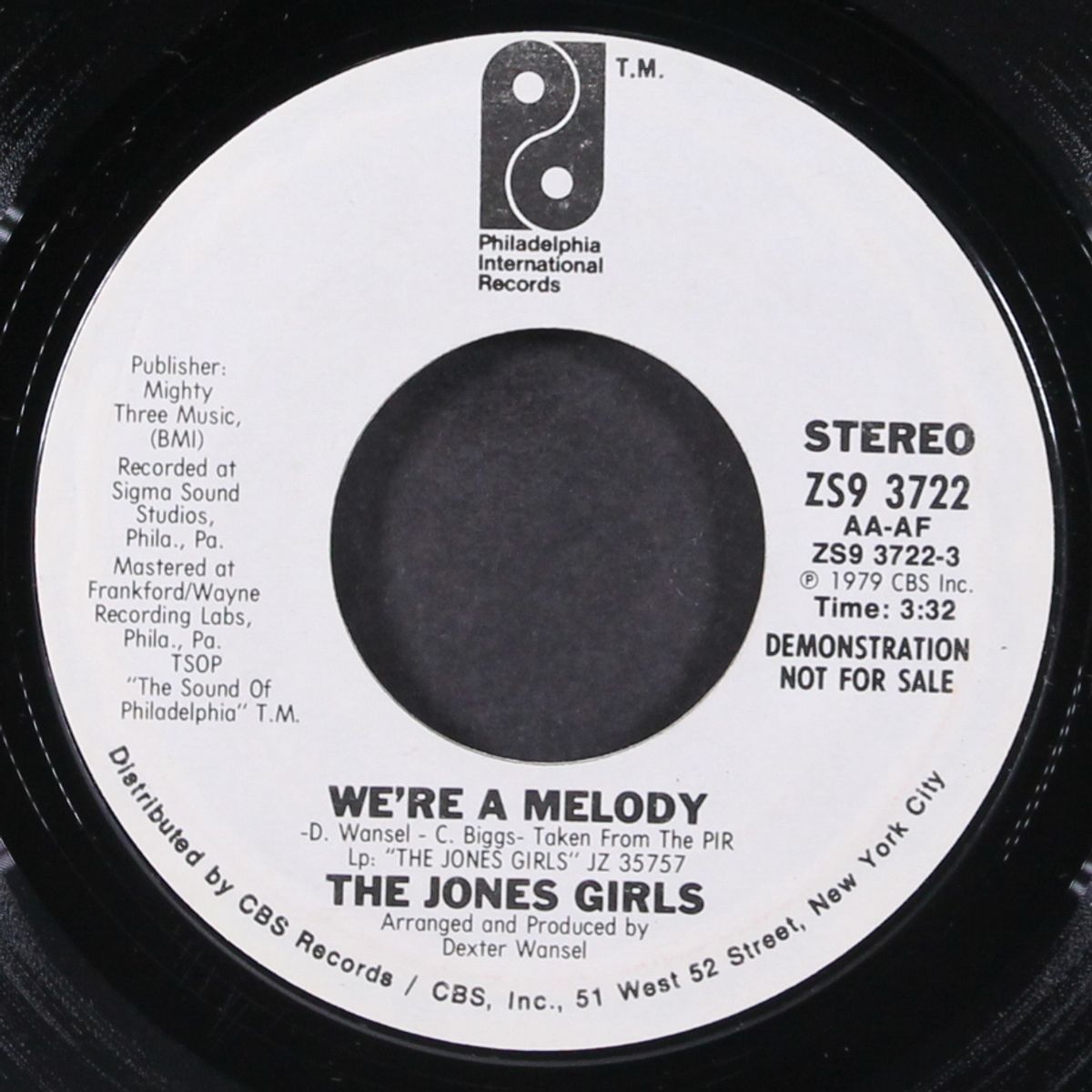 we're a melody / same by JONES GIRLS