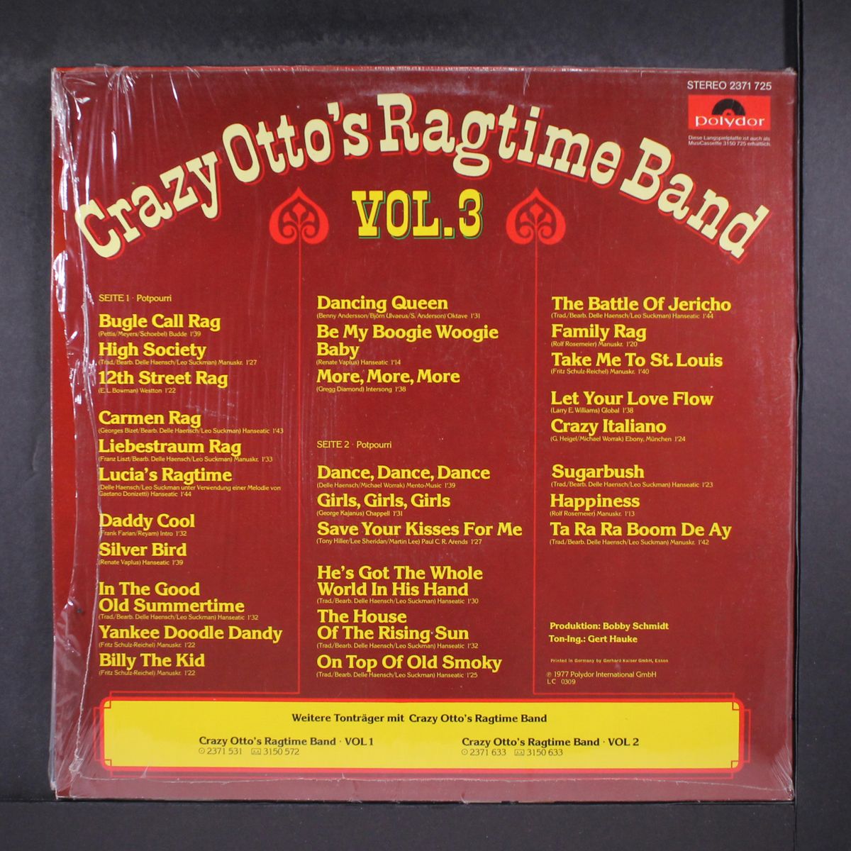 vol. 3 by CRAZY OTTO'S RAGTIME BAND