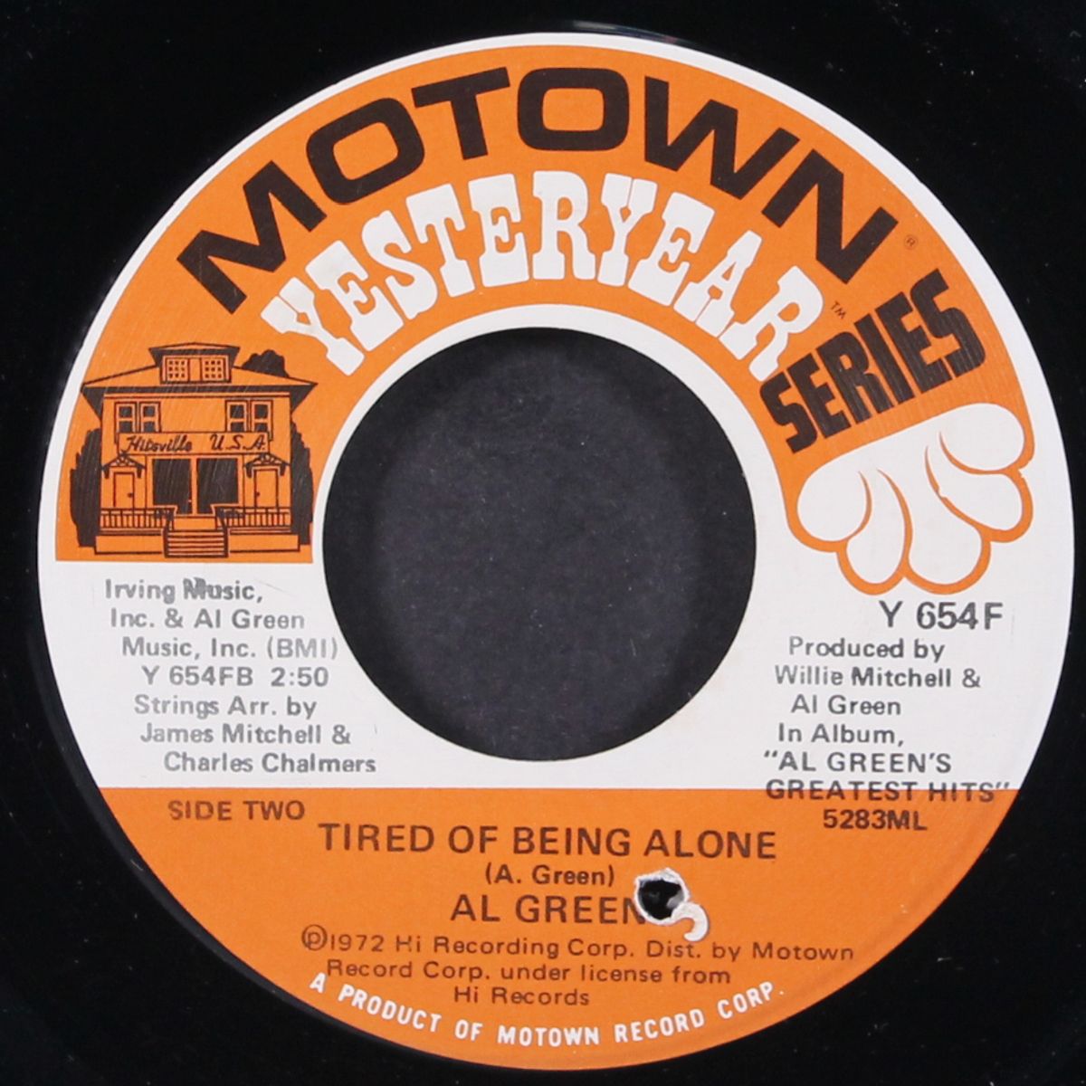 call me (come back home) / tired of being alone by AL GREEN