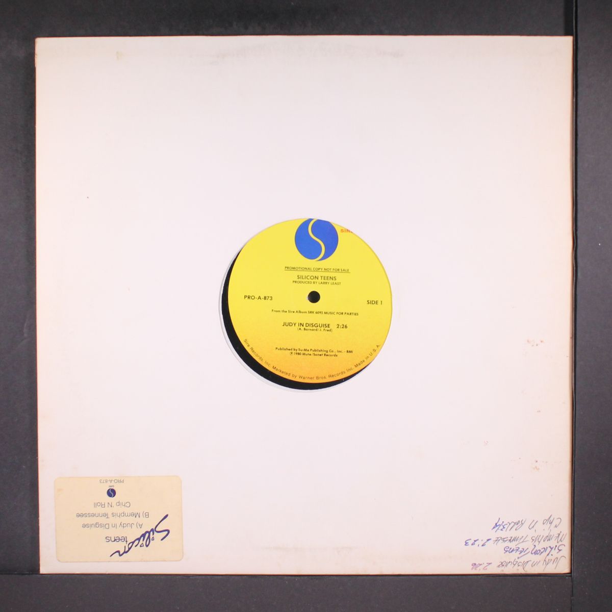 judy in disguise / memphis tennessee / chip 'n roll by SILICON TEENS