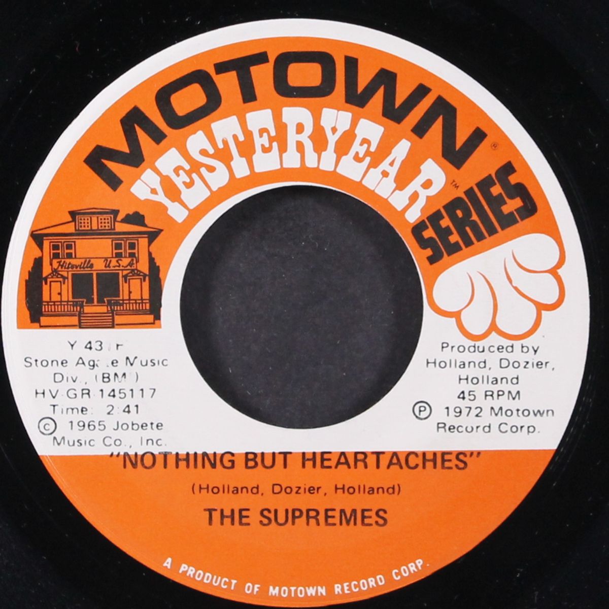 i hear a symphony / nothing but heartaches by SUPREMES
