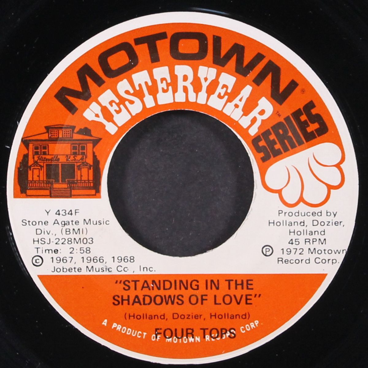 reach out, i'll be there / standing in the shadows of love by FOUR TOPS