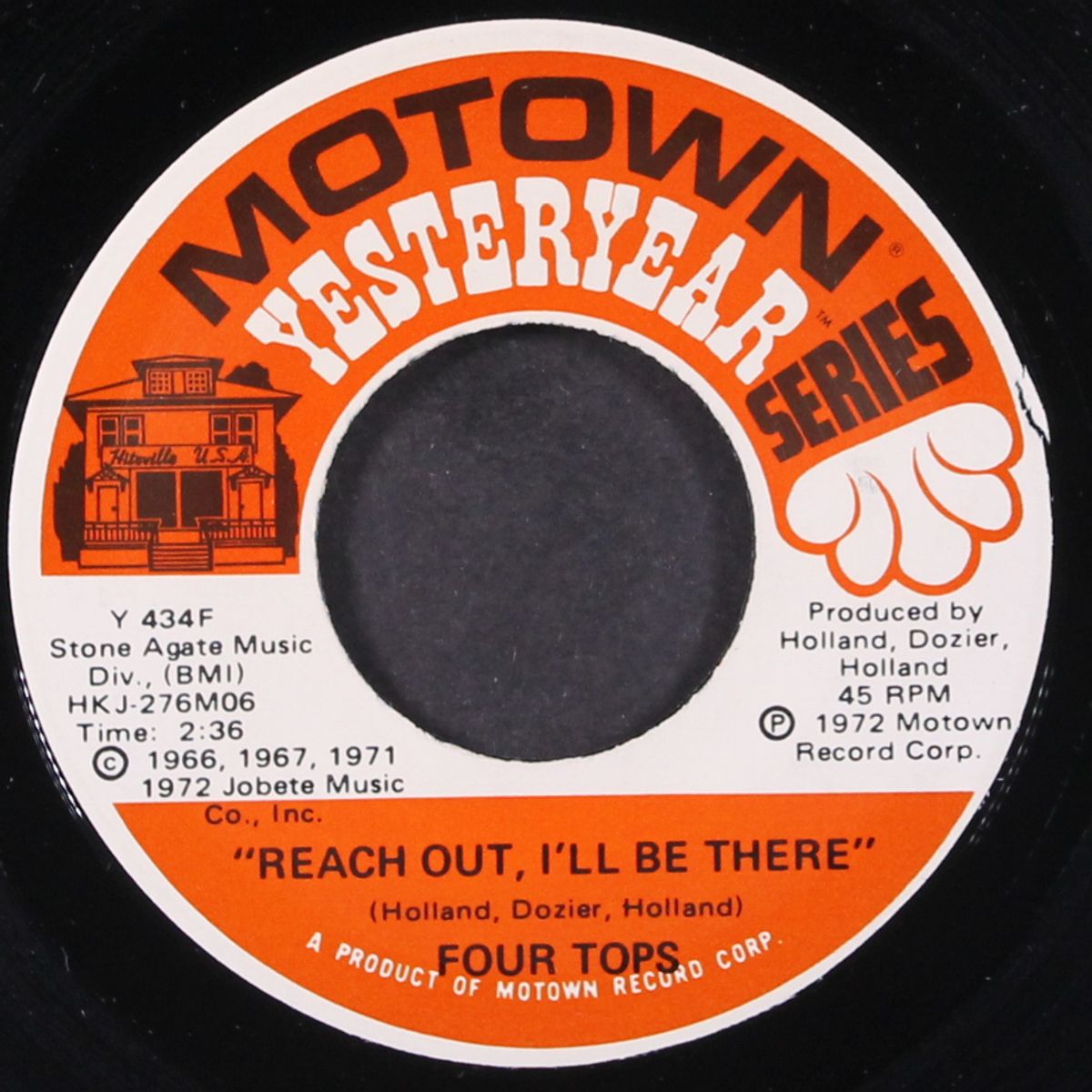 reach out, i'll be there / standing in the shadows of love by FOUR TOPS