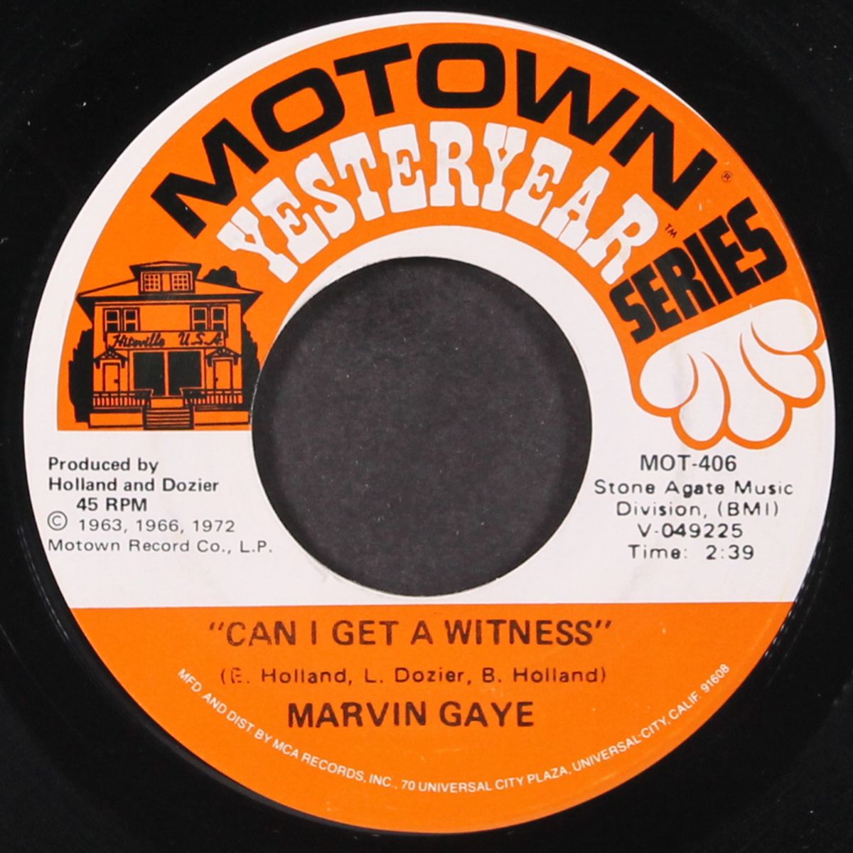 pride & joy / can i get a witness by MARVIN GAYE