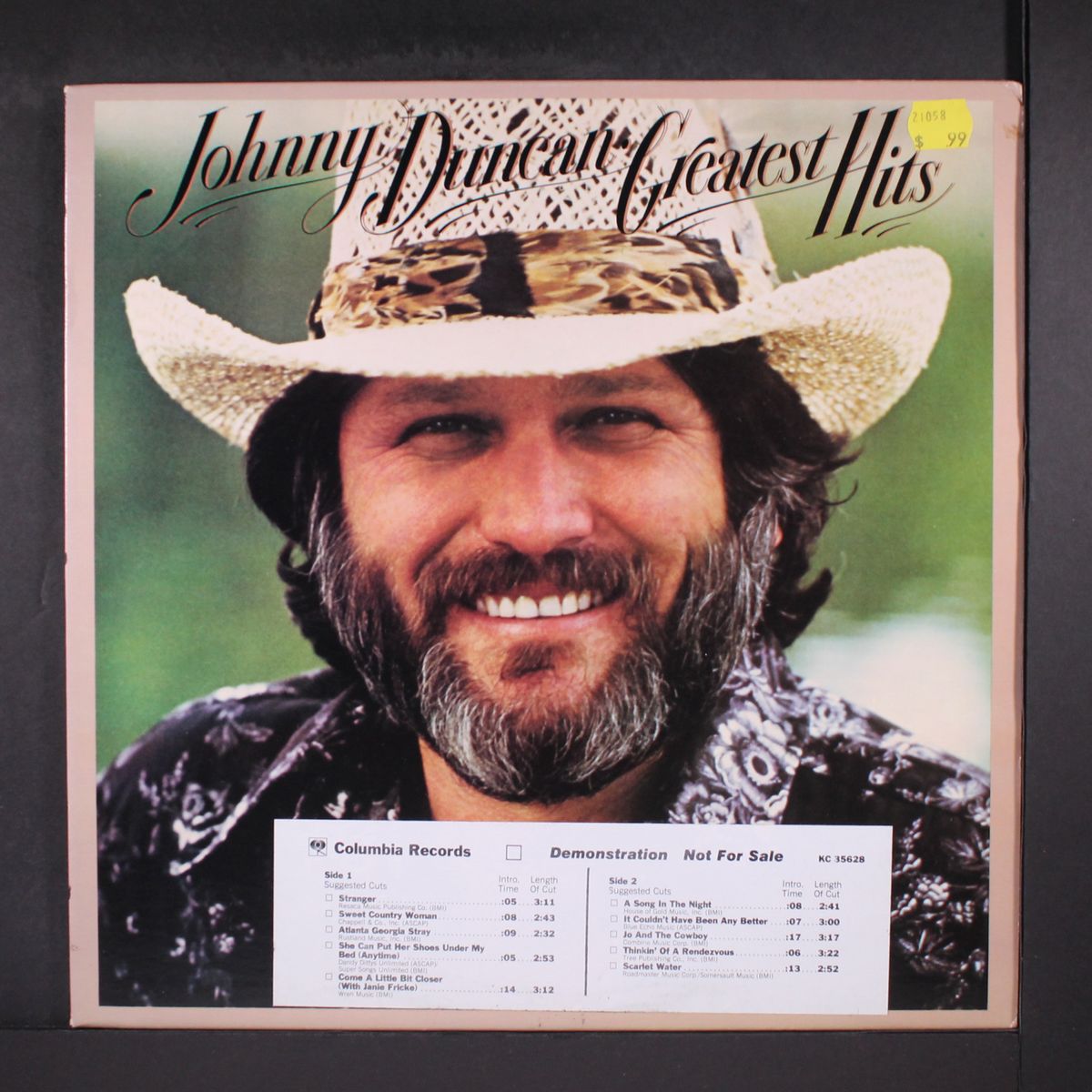 greatest hits by JOHNNY DUNCAN