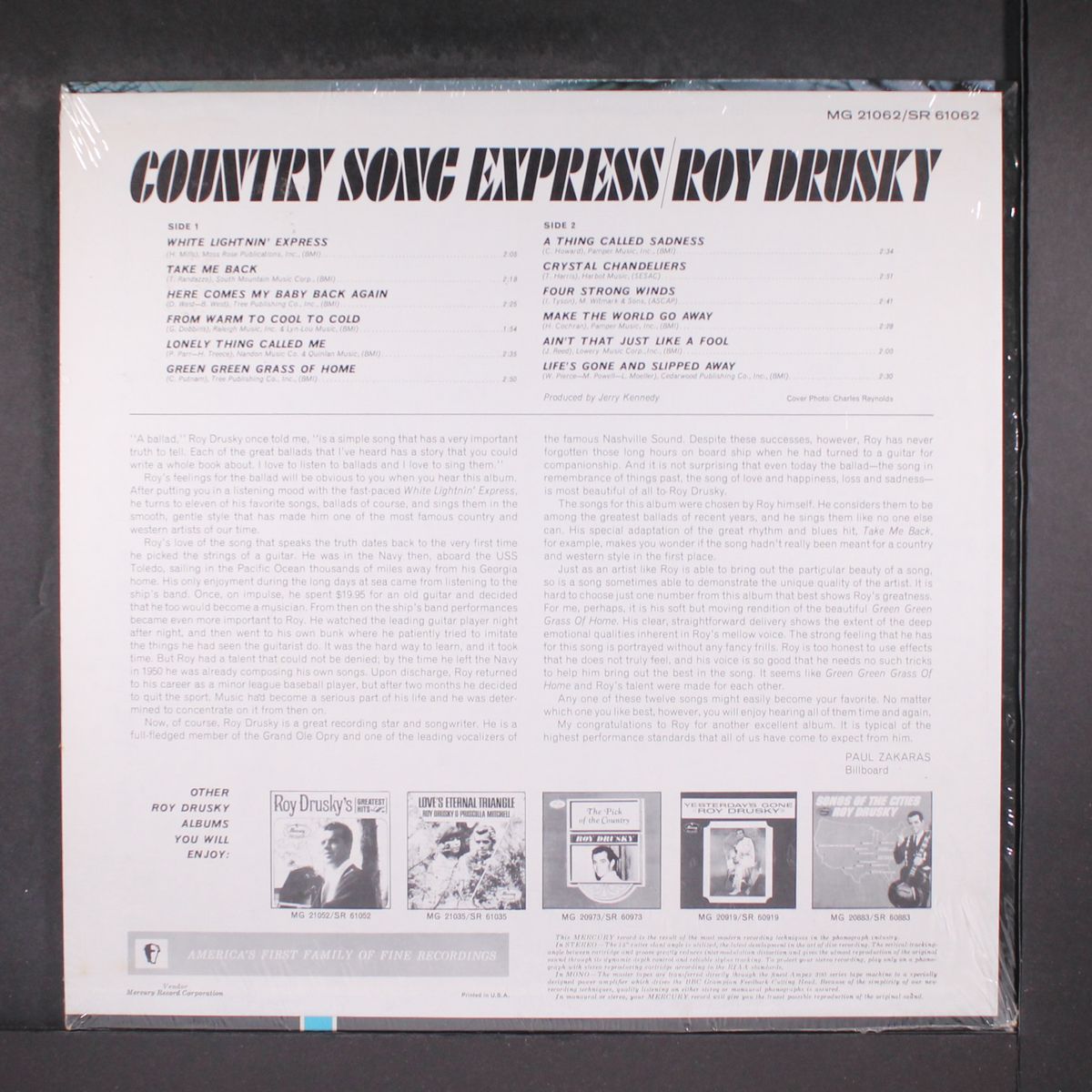 country song express by ROY DRUSKY